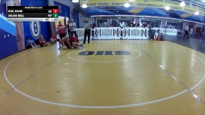 157 lbs Round 1 (8 Team) - Julian Bell, Pasco Wolfpack vs Kail Rohr, Greasers