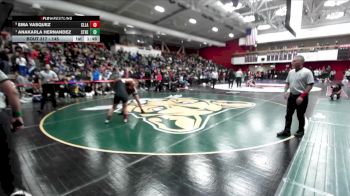 145 lbs Quarterfinal - Anakarla Hernandez, St Helena vs Ema Vasquez, Clear Lake