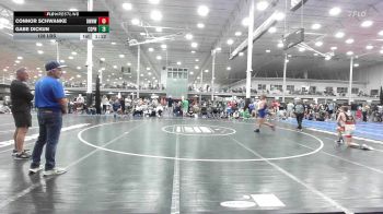 128 lbs Rr Rnd 5 - Connor Schwanke, Downingtown West - HS vs Gabe Dickun, Central Dauphin