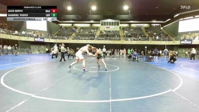 Quarterfinal - Jack Birth, Walkersville vs Gabriel Tosto, Cape May