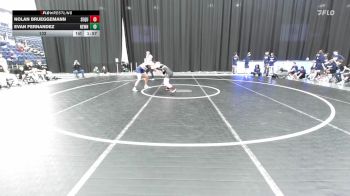 132 lbs 1st Wrestleback - Evan Fernandez, Newnan vs Nolan Brueggemann, Sequoyah