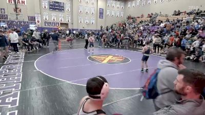 113 lbs Champ. Round 3 - Everett Voyles, Pope Saint John Paul II vs Cash Waymire, Brentwood Aca.