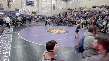 113 lbs Champ. Round 3 - Everett Voyles, Pope Saint John Paul II vs Cash Waymire, Brentwood Aca.