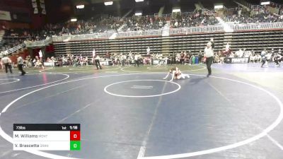 73 lbs Round Of 16 - Myles Williams, Montana Disciples vs Vincent Brascetta, Grandview Wolves WC