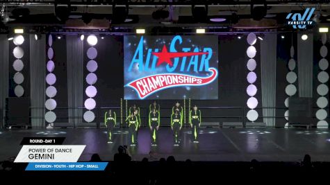 Power of Dance - Gemini [2025 Youth - Hip Hop - Small Day 1] 2025 ASCS Dance Grand Nationals & Cheer Showdown