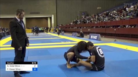 Kristian Vidal Olivo vs Felipe Cesar Silva 2024 Pan IBJJF Jiu-Jitsu No-Gi Championship