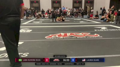 Lara Oliveira Silva vs Lauren Sears 2025 ADCC Las Vegas Nationals