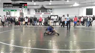 157 lbs Round Of 16 - Kailan O'Dell, Appalachian State vs Tyler-Xavier McKnight, Davidson