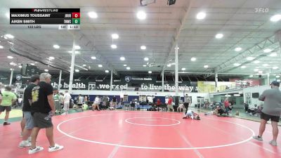 122 lbs Rr Rnd 3 - Maximus Toussaint, Journeymen Wrestling Red - HSC vs Aiken Smith, Team Nauman DC United - HSC