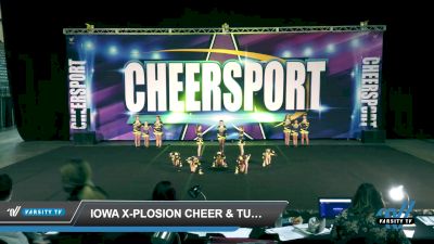 Iowa X-Plosion Cheer & Tumbling - Adrenaline - Adrenaline [2022 L2.2 Junior - PREP Day 1] 2022 CHEERSPORT Council Bluffs Classic