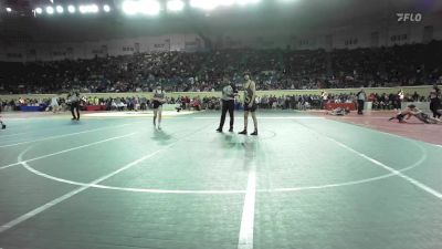 130 lbs Round Of 32 - Malachi Belcher, Sand Springs vs Brendan Bell, Fort Gibson Youth Wrestling