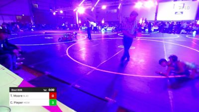 46 lbs Round Of 16 - Thomas Moore, Black Fox Wrestling Academy vs Chantry Pieper, Midwest Destroyers