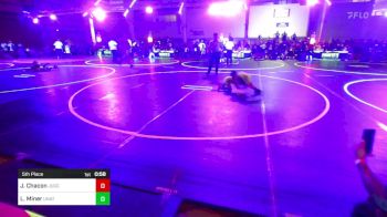 53 lbs 5th Place - Jarren Chacon, Juggernaut WC vs Lane Miner, Unattached