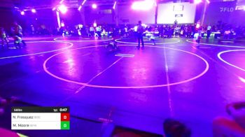 58 lbs Semifinal - Noah Fresquez, Ridge WC vs Madden Moore, Keystone Kids WC