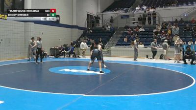 197 lbs Quarterfinal - Brody Switzer, Coker vs Marvelous Rutledge, Lander