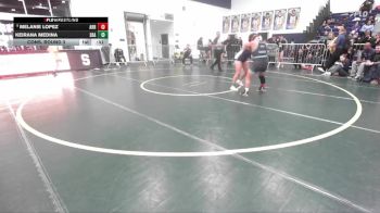 155 lbs Cons. Round 3 - Melanie Lopez, Arroyo vs Keirana Medina, Santa Rosa Acadamy