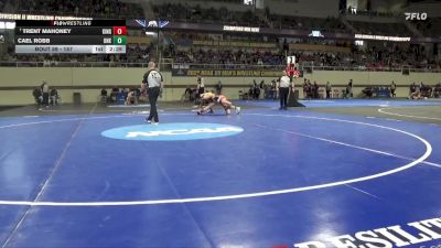 157 lbs Champ. Round 1 - Trent Mahoney, King (TN) vs Cael Robb, Neb.-Kearney