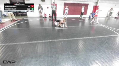 58 lbs Quarterfinal - Winston Bolay, Perry Wrestling Academy vs Kayden Heath, Blackwell Wrestling Club