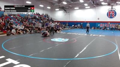 141 lbs Finals (2 Team) - Mateo Ochoa, Luther vs Quinn Tobin, Alvernia University