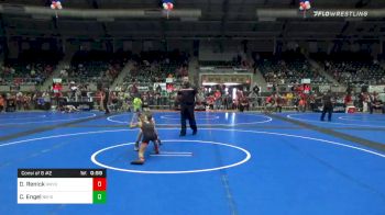 67 lbs Consolation - Davin Renick, Honey Badger WC vs Cayden Engel, Nebraska Boyz