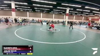 138 lbs Quarterfinal - Elizabeth Urick, Coppell High School Wrestling vs Adeline Taylor, Spartan Mat Club