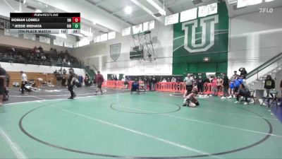 138 lbs 7th Place Match - Jesse Irehata, Birmingham vs Roman Lomeli, Rancho Mirage