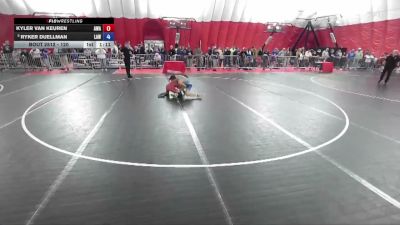 120 lbs Champ. Round 1 - Kyler Van Keuren, Askren Wrestling Academy vs Ryker Duellman, LaCrosse Area Wrestlers