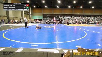 58 lbs Consi Of 4 - Robert Walker, Fitness Fight Factory Wrestling Club vs Bryan Alvarez, Top Rank