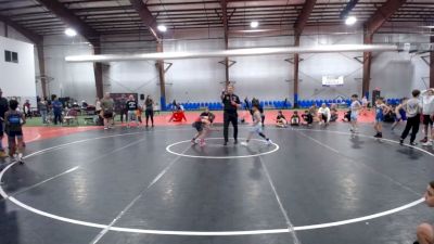 67 lbs 3rd Place - Dallas Prior, Team Squeeze - ELB vs Elijah Torres, Ruthless - ELB