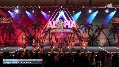 React Elite - Lady Nitro [2026 L3 Junior - Flex - D2 Day 1] 2026 Aloha Portland Showdown