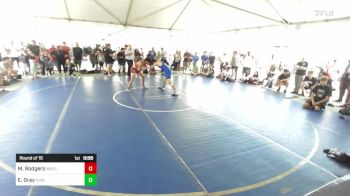 144 lbs Round Of 16 - Michael Rodgers, Wasco YW vs Evan Gray, Chino WC