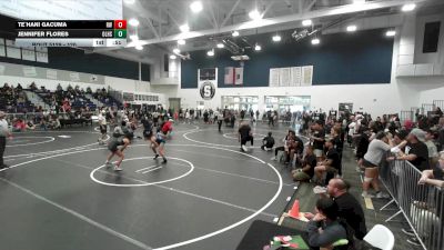 120 lbs Cons. Round 2 - Jennifer Flores, Orange Lutheran High School vs Te`hani Gacuma, Reign WC