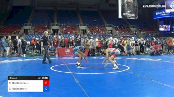 100 lbs Cons 4 - Beau Mantanona, California vs Darrell Rochester, Georgia