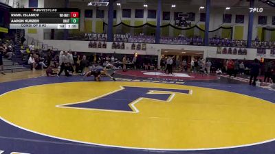 149 lbs Consi Of 8 #2 - Ramil Islamov, WVU Unattached vs Aaron Kurzer, Unattached Assins