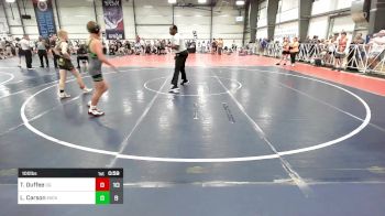 100 lbs Rr Rnd 3 - Tayler Duffee, Ohio Gold vs Lucas Carson, Micky's Maniacs White