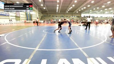 150 lbs Rr Rnd 3 - Lucas Schoeneberger, Grit Mat Club Blue vs Ethan Allen, Revival Orange