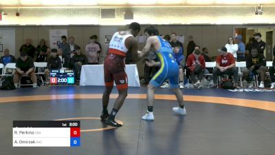 72 kg Consi Of 4 - Ravaughn Richard Ravelle Perkins, USA vs Abunassyr Omirzak, KAZ