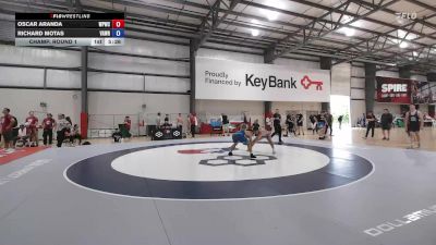 79 kg Champ. Round 1 - Oscar Aranda, West Point Wrestling Club vs Richard Motas, Vanguard Wrestling