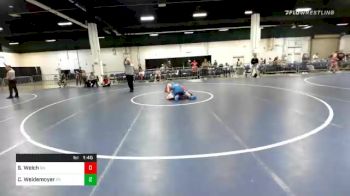 145 lbs Final - Stanton (Joel) Welch, OH vs Cael Weidemoyer, PA