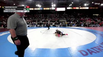 100 lbs Cons. Semi - Murphee Balich, Coeur D Alene vs Maliya Halpin, Borah