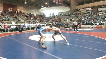 6A 132 lbs Cons. Round 1 - Roman Kline, Bentonville West vs Jett Smith, Bryant