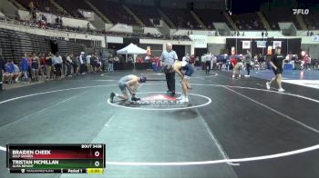 126 Varsity Cons. Round 1 - Braiden Cheek, Gulf Shores vs Tristan Mcmillan, Alma Bryant