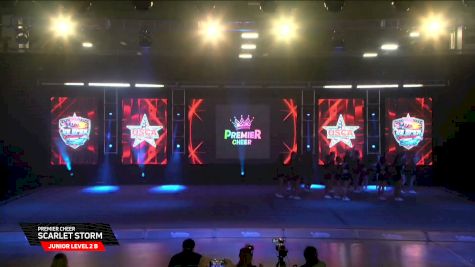 Premier Cheer - Scarlet Storm [2026 Junior Level 2 B Day 1] 2026 US Open Cheerleading & Dance Championship