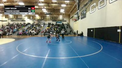 126 lbs Round 2 - Hunter Haynes, Richardson vs LARRY TAYLOR, Hurst L.D Bell