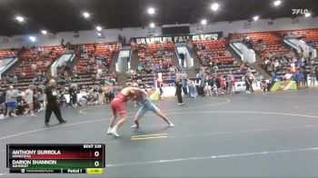 140 lbs Cons. Round 1 - Anthony Gurrola, Homestead vs Darion Shannon, Somerset