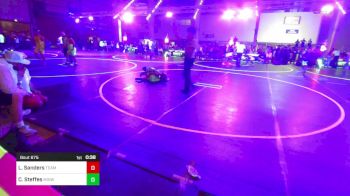 69 lbs Consolation - Lincoln Sanders, Team Tulsa WC vs Cole Steffes, Midwest Destroyers