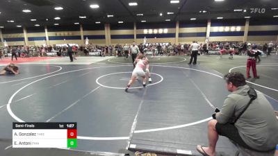 130 lbs Semifinal - Aurora Gonzalez, Threshold WC vs Emma Antoni, PINnacle