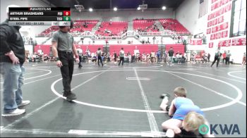 55 lbs Round Of 16 - Arthur Brashears, Piedmont vs Steel Fife, Tecumseh Youth Wrestling