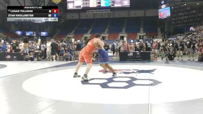 285 lbs Cons. Rd Of 32 - Logan Tollison, Michigan vs Zyan Knollmeyer, Missouri