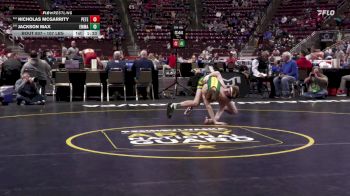 107 lbs First Round - Nicholas McGarrity, Peters Township vs Jackson Max, Emmaus